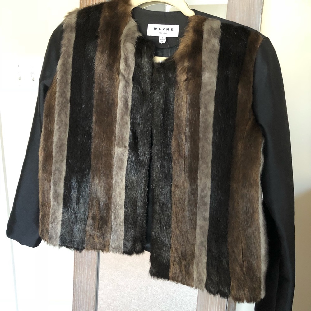 WAYNE New York fur jacket